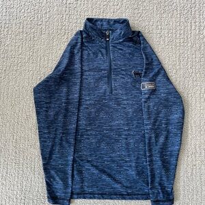 Black Dog Company (Head) Navy Quarter-Zip Pullover